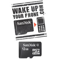 12GB microSDHC карта от SanDisk