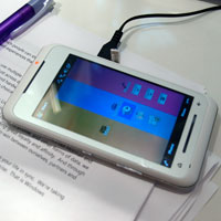 Видео на Windows Mobile 6.5 върху Toshiba TG01