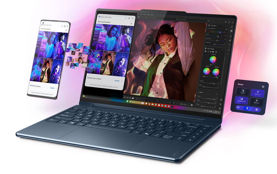 Lenovo на CES 2025: иновации с AI за бизнес, гейминг и творчески потребители