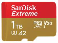 SanDisk пусна в продажба една от първите microSD карти с капацитет 1TB