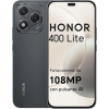 Honor 400 Lite в черно с тройна камера и дисплей с надпис 108MP и 5G.