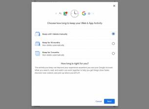 Google дава опция за автоматично изтриване на събраните данни за местоположението ви