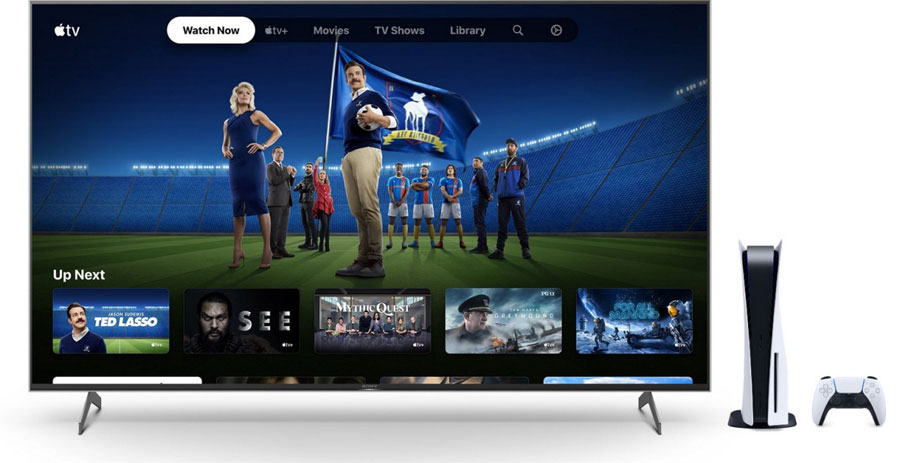 6 месеца безплатен достъп до Apple TV+ за ползващите PS5 и 3 за тези с PS4