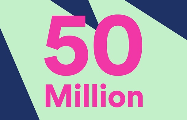 Spotify вече има 50 милиона плащащи абонати