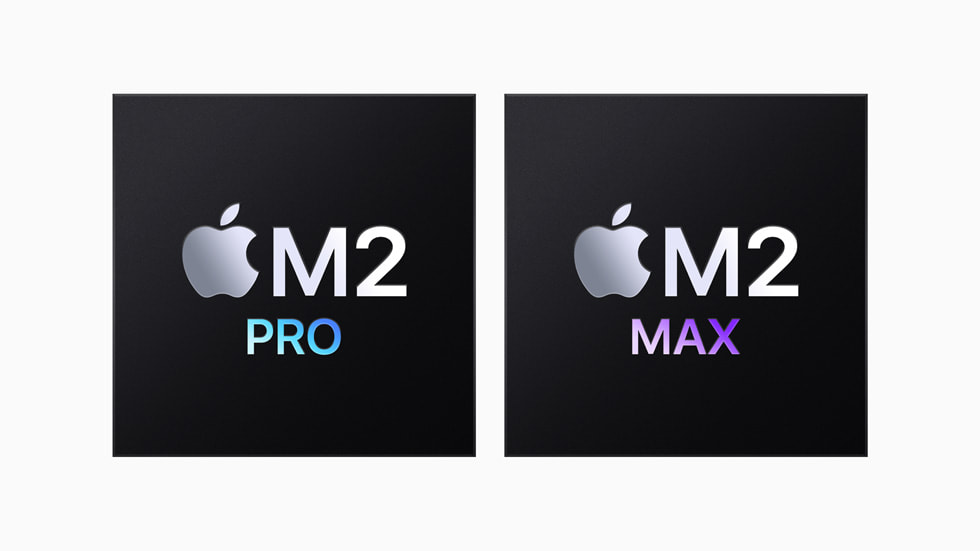 Apple представи чипсетите M2 Pro и M2 Max с 20% по-бърз процесор и още