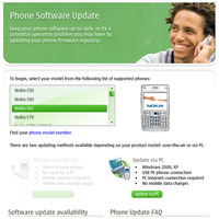 Nokia Software Updater на повече езици