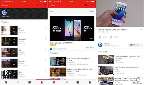 Приложението на YouTube за iOS скоро ще има нов дизайн