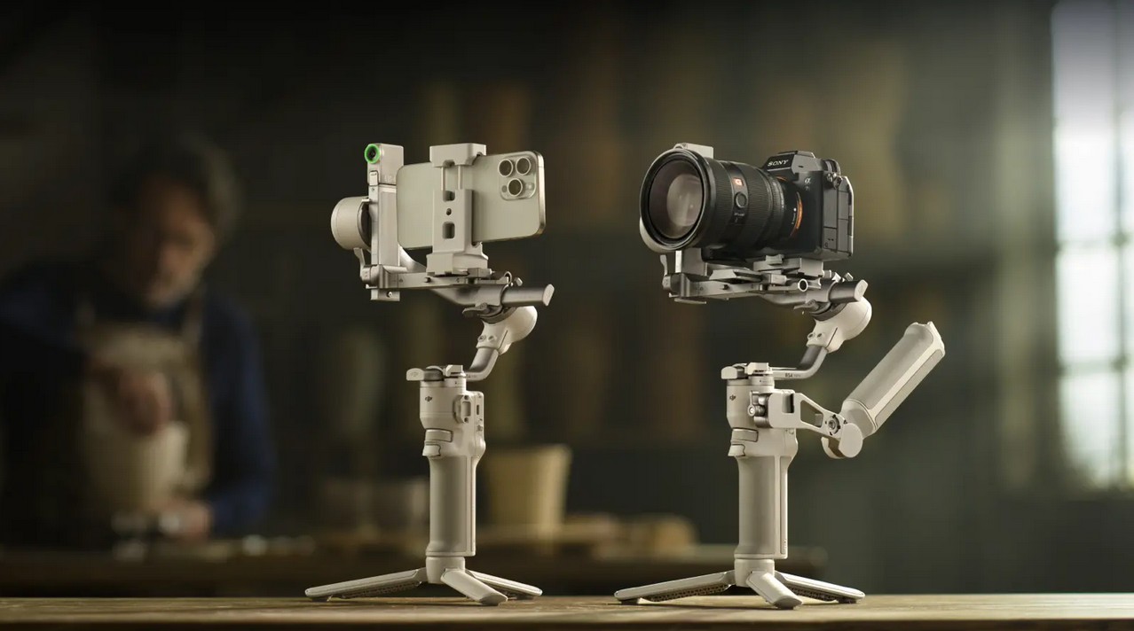 DJI RS4 Mini може да проследява обекти автоматично