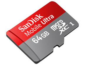 SanDisk пуска в продажба първите microSD карти с капацитет 64GB