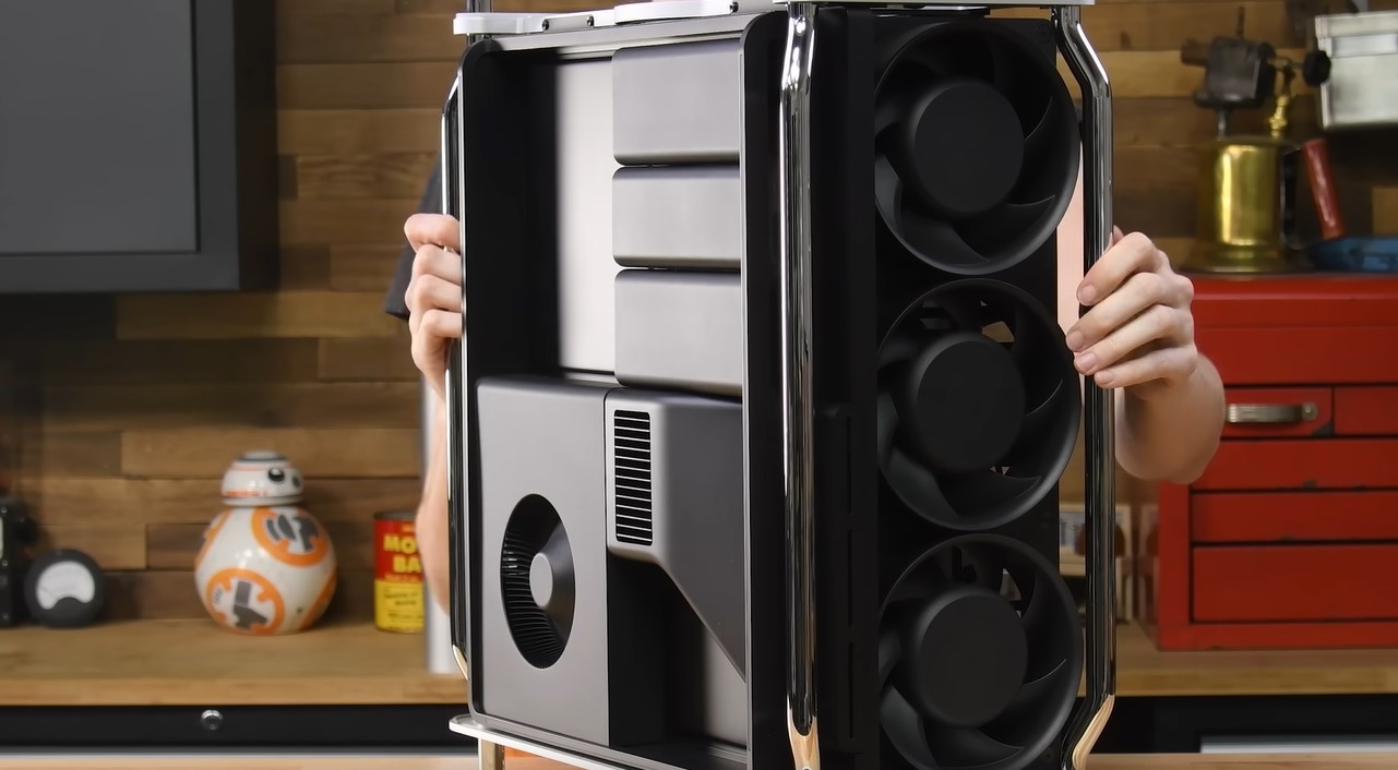 Ето как изглежда новият Apple Mac Pro отвътре