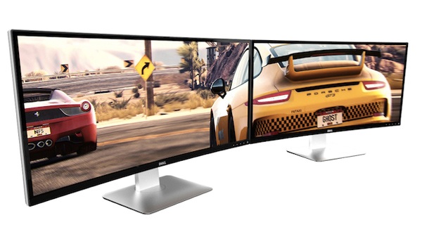 Новият извит монитор на Dell ще ви даде предимство в игрите, твърди компанията