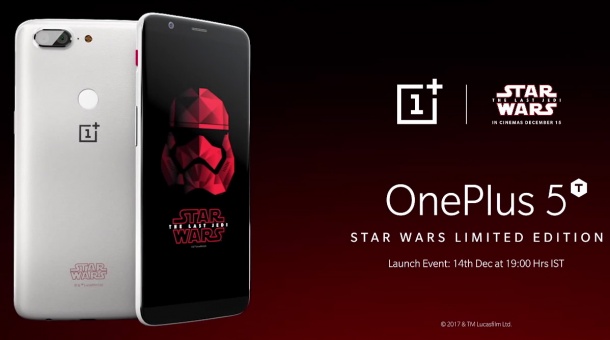 OnePlus 5T получи лимитирано Star Wars издание