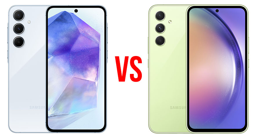 Samsung Galaxy A55 срещу Galaxy A54 - струва ли си да надградите?
