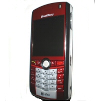 Още снимки на BlackBerry Pearl в червено