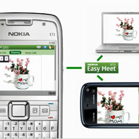 Съвместна работа в реално време с Nokia Easy Meet