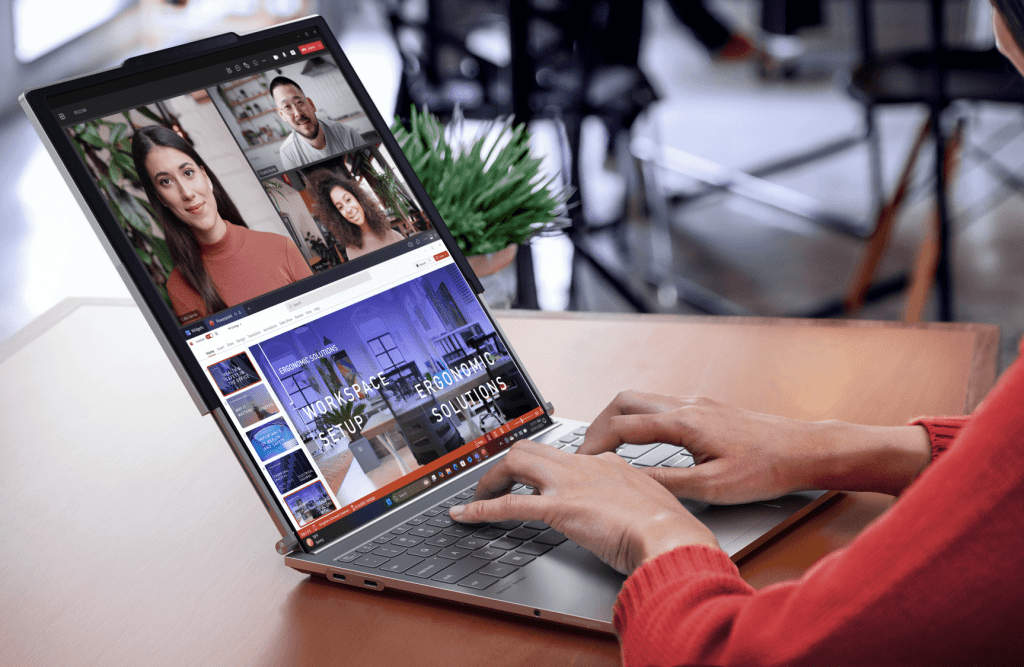 Lenovo ThinkBook Plus Gen 6 има разгъващ се дисплей