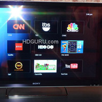 Снимки на телевизора на Sony с Google TV