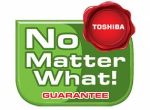 Освен за лаптопи, No Matter What Guarantee на Toshiba  ще важи и за таблети и телевизори