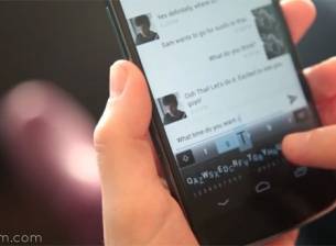 Клавиатурата Minuum за Android заема само един ред