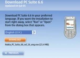 Nokia PC Suite 6.6