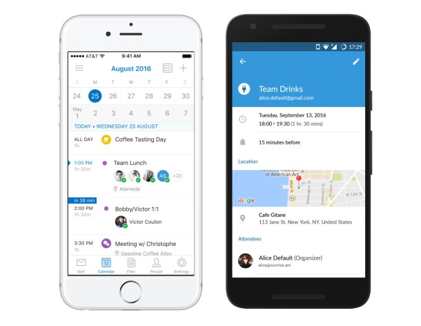 Microsoft спира окончателно Sunrise и добавя повече от функциите му в Outlook