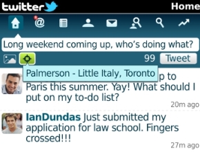 Финална версия на Twitter 1.1 за BlackBerry