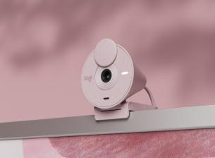 Logitech Brio 300 е FHD уеб камера с интересен дизайн