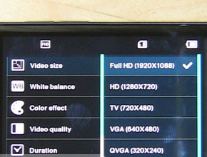 LG Optimus 2X може да записва 1080p видео