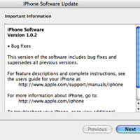 Ъпдейт 1.0.2 за iPhone