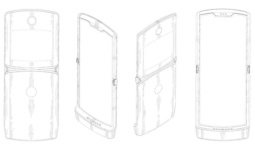 Новото издание на Motorola RAZR със сгъваем дисплей може да изглежда така