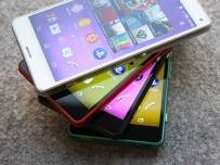 Снимки на Sony Xperia Z3 Compact в четири цвята