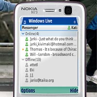 Windows Live в телефоните на Nokia