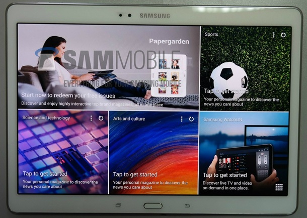 Първи снимки на Samsung Galaxy Tab S 10.5 с AMOLED дисплей