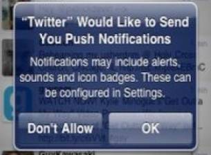 Twitter пуска push известия при споменаване