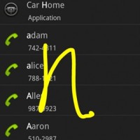 Google Gesture Search улеснява търсенето на информация в Android