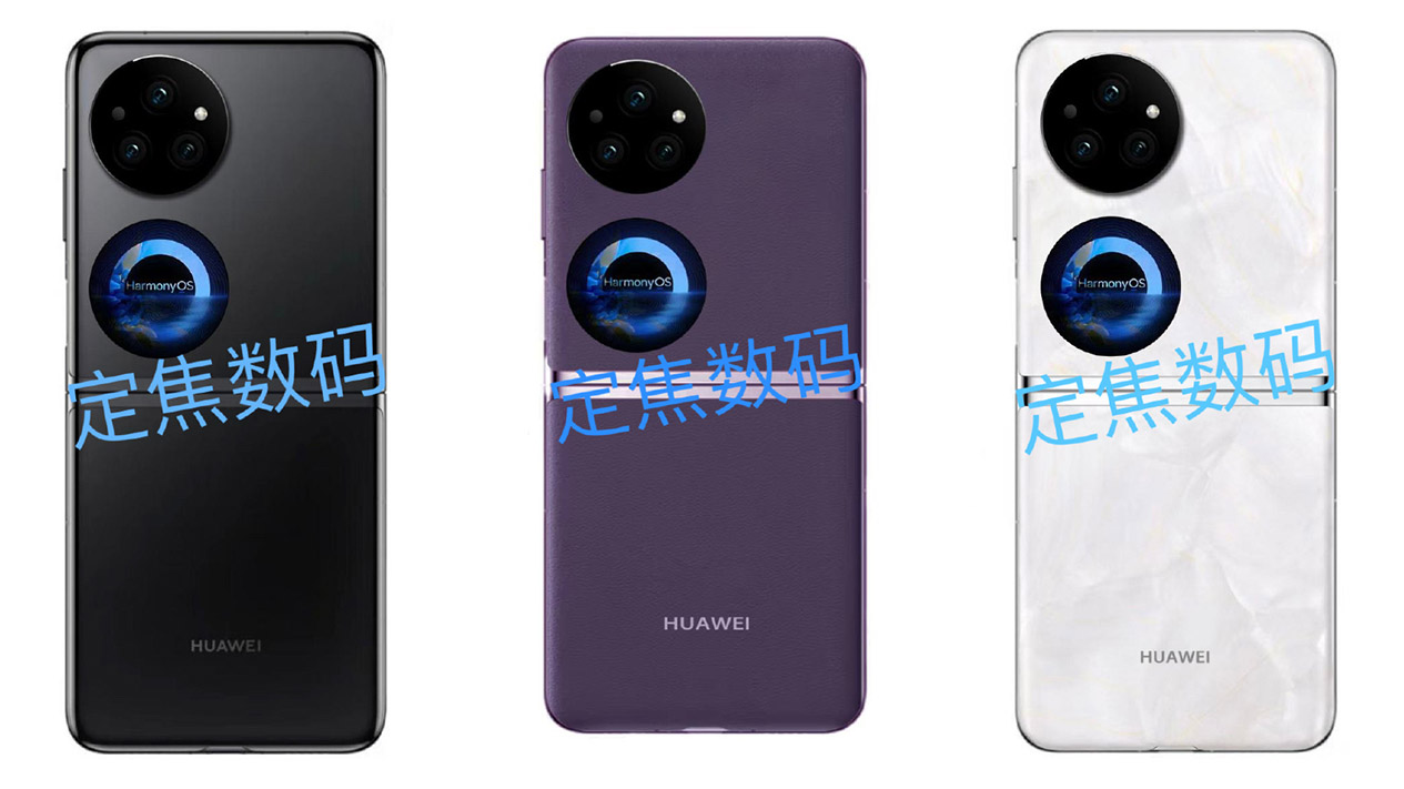 Изображения показват предполагаемия Huawei Pocket 2
