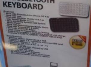 Мини Bluetooth клавиатура от Lapara