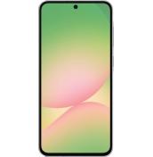 Преден изглед – Samsung Galaxy A56 5G с голям дисплей и централен отвор за камерата.