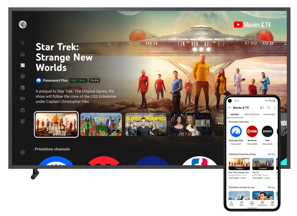 YouTube Primetime Channels е нов хъб за стрийминг услуги
