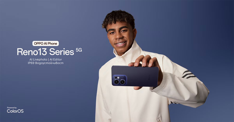 А1 вече предлага новата серия Oppo Reno13