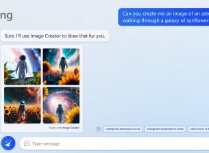 Microsoft има инструмент за генериране на изображения от текст
