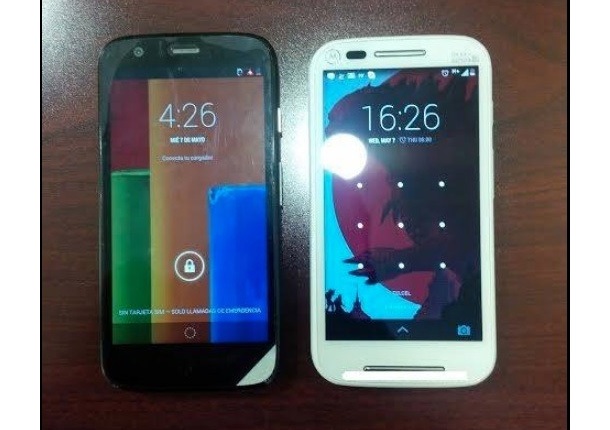 Появи се снимка на Moto E