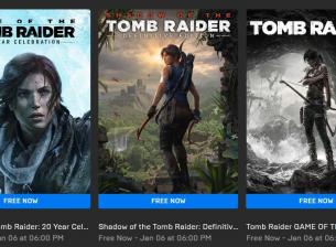 Epic Games Store подарява последните три игри в серията Tomb Raider