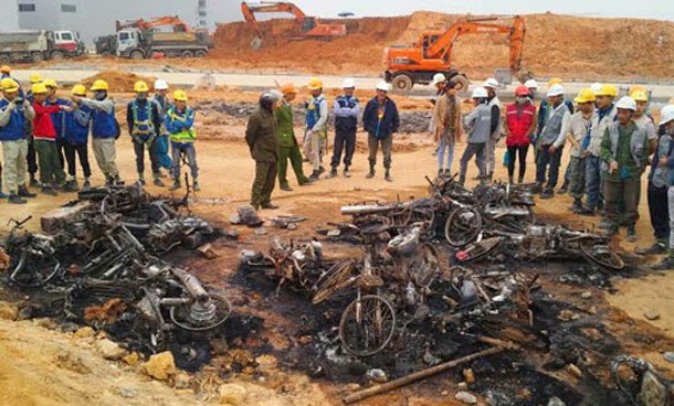 11 ранени при бунт на служители в завод на Samsung във Виетнам