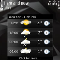 Информация за времето и интересни събития с ново приложение на Nokia