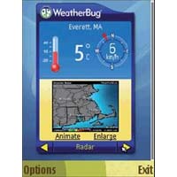 WeatherBug за S60