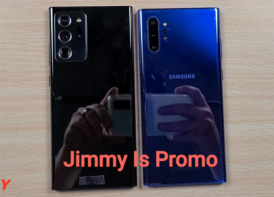 Появи се и видео със Samsung Galaxy Note20 Ultra