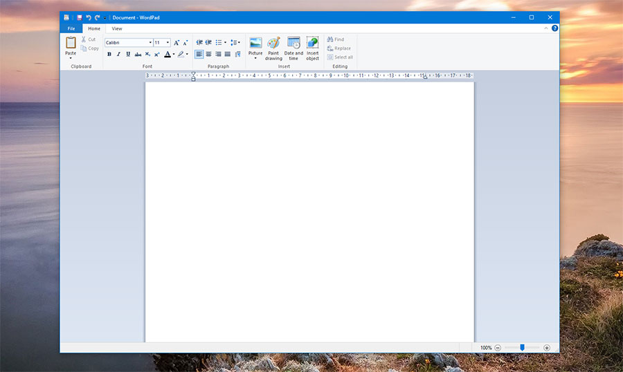 WordPad ще излезе от Windows по-късно през годината