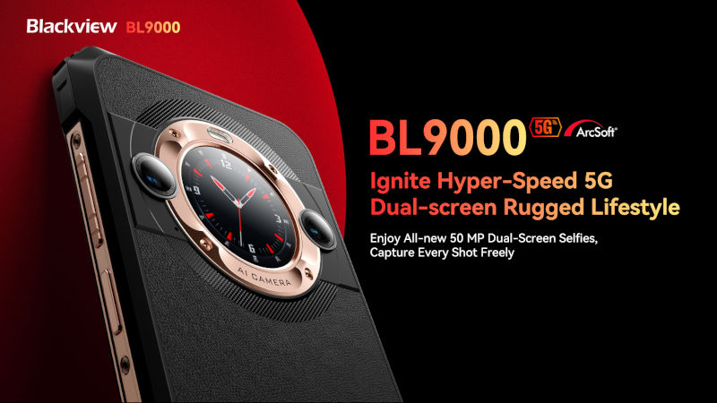 Премиера на Blackview BL9000! 5G флагмански здрав телефон с два екрана