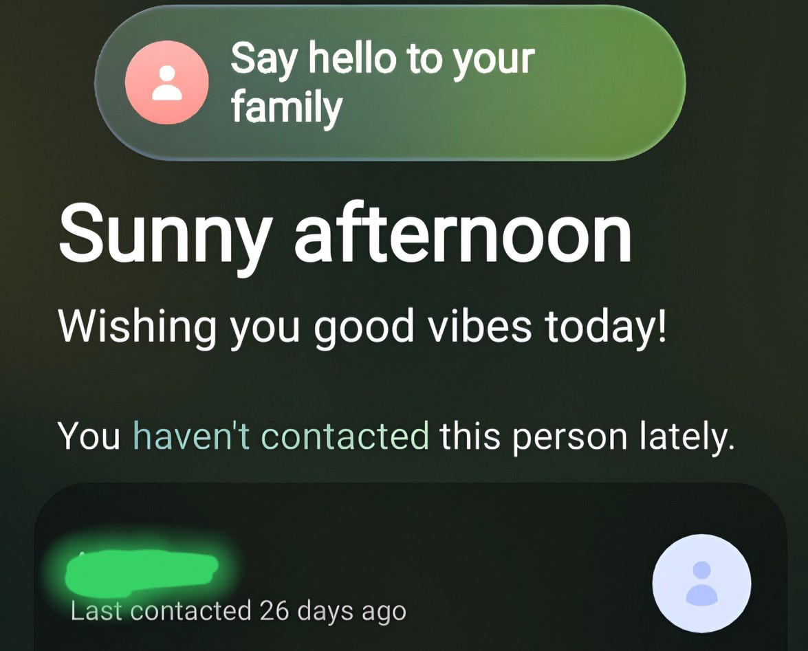 Samsung може скоро да ви напомни да се обадите на родителите си